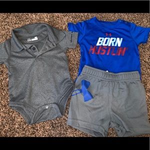 Baby boy under armour lot